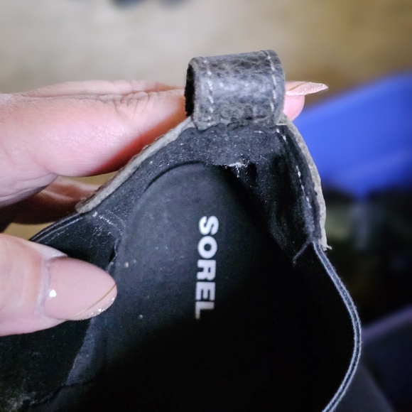Sorel Black Ankle Boots - Picture 5 of 7